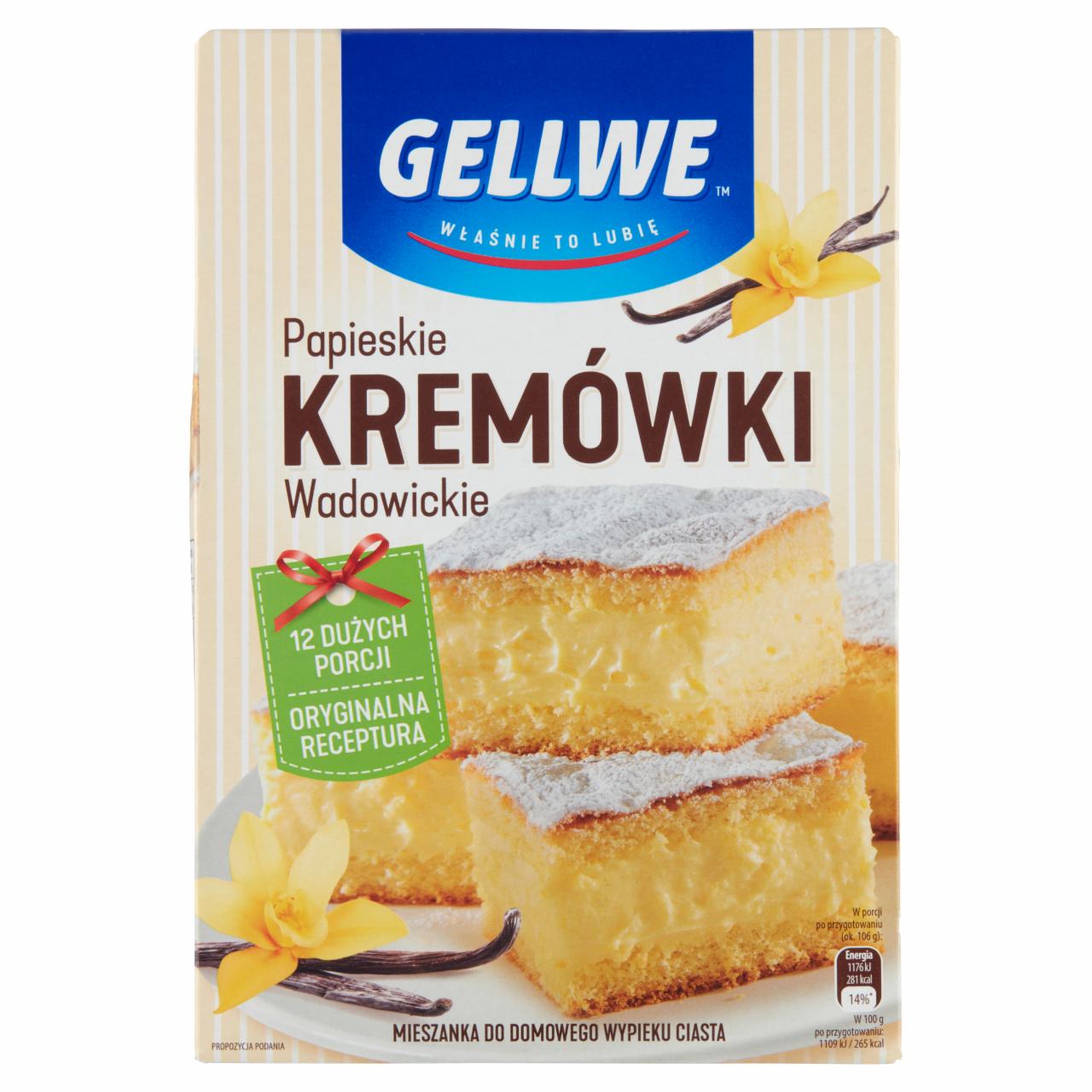 Zdjęcia - Gellwe Papieskie kremówki wadowickie 450 g