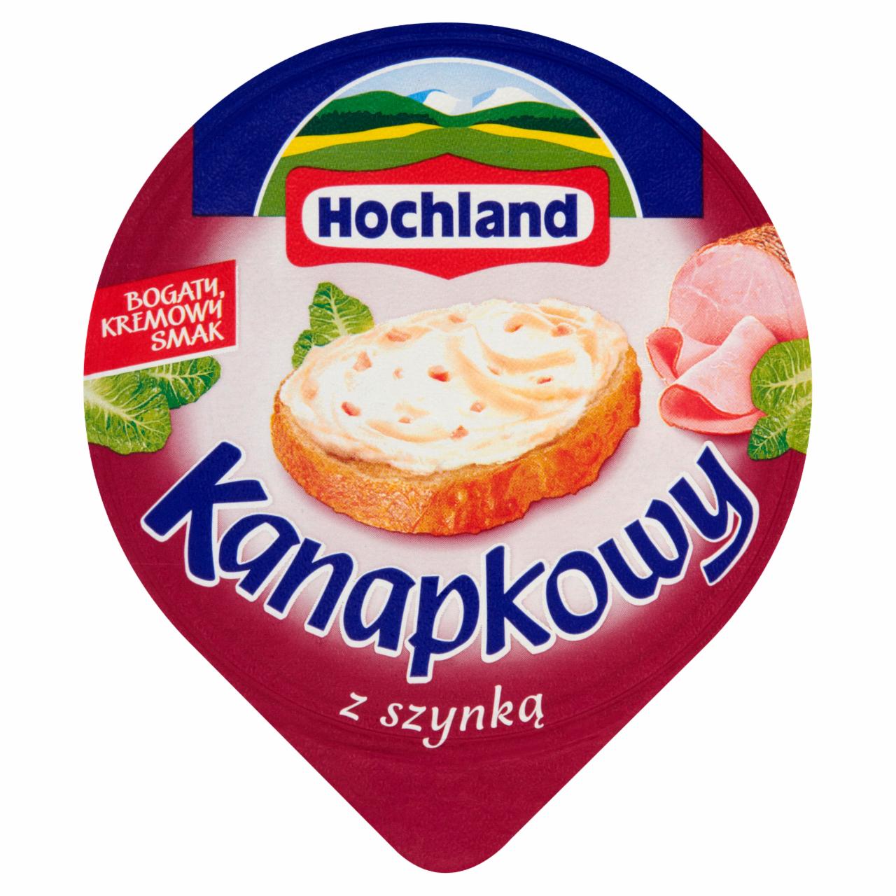 Zdjęcia - Hochland Kanapkowy Krem z szynką 150 g