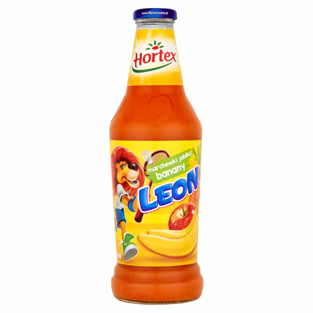 Zdjęcia - Hortex Leon Marchewki jabłka banany Sok 900 ml