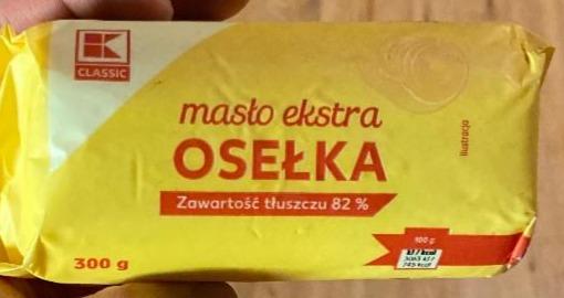 Zdjęcia - Maslo ekstra osełka 82% K-Classic