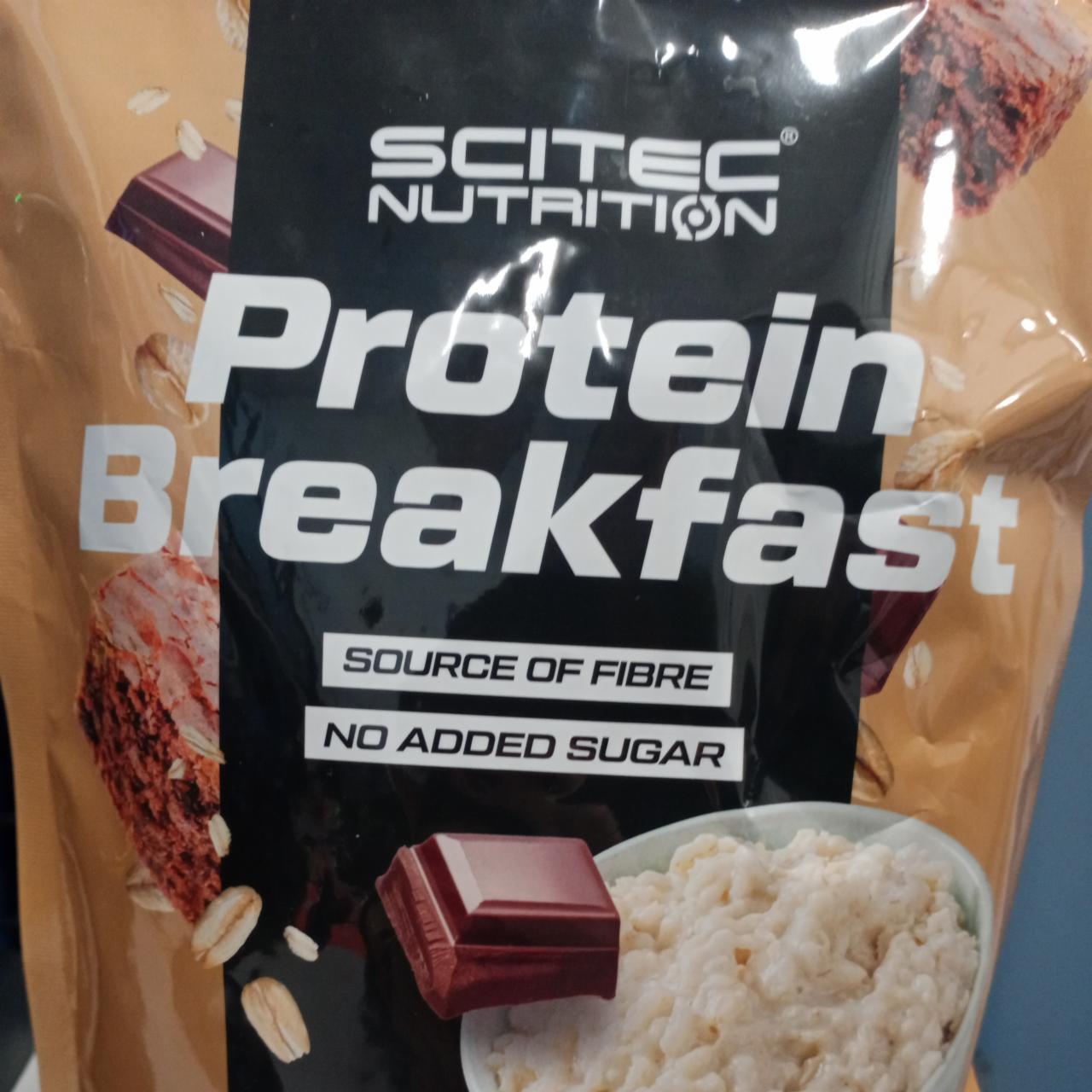 Zdjęcia - Protein Breakfast Chocolate Brownie flavour Scitec Nutrition