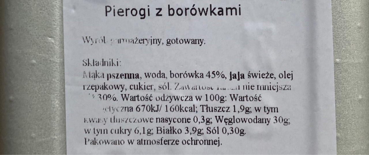 Zdjęcia - Pierogi z borówkami