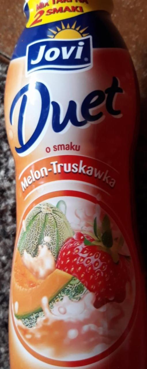 Zdjęcia - Duet Napój jogurtowy o smaku melon-truskawka Jovi