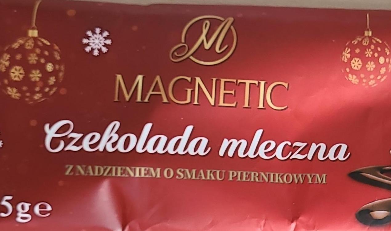 Zdjęcia - czekolada mleczna z nadzieniem o smaku piernikowym Magnetic