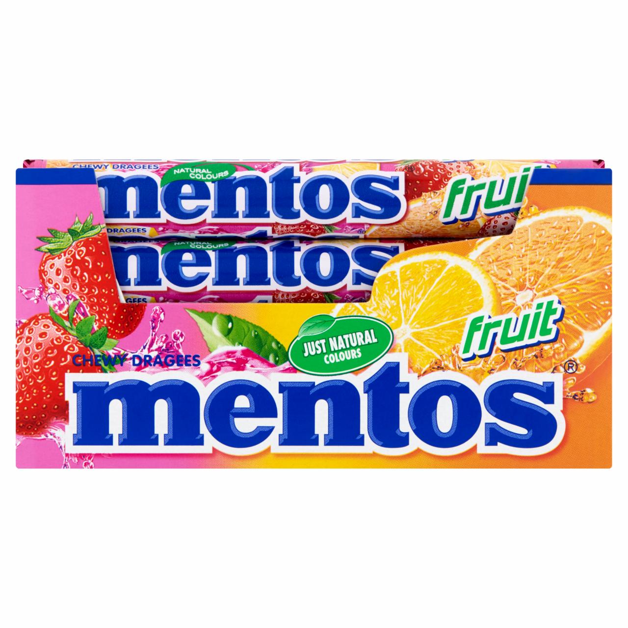 Zdjęcia - Mentos Fruit Cukierki do żucia 40 x 38 g