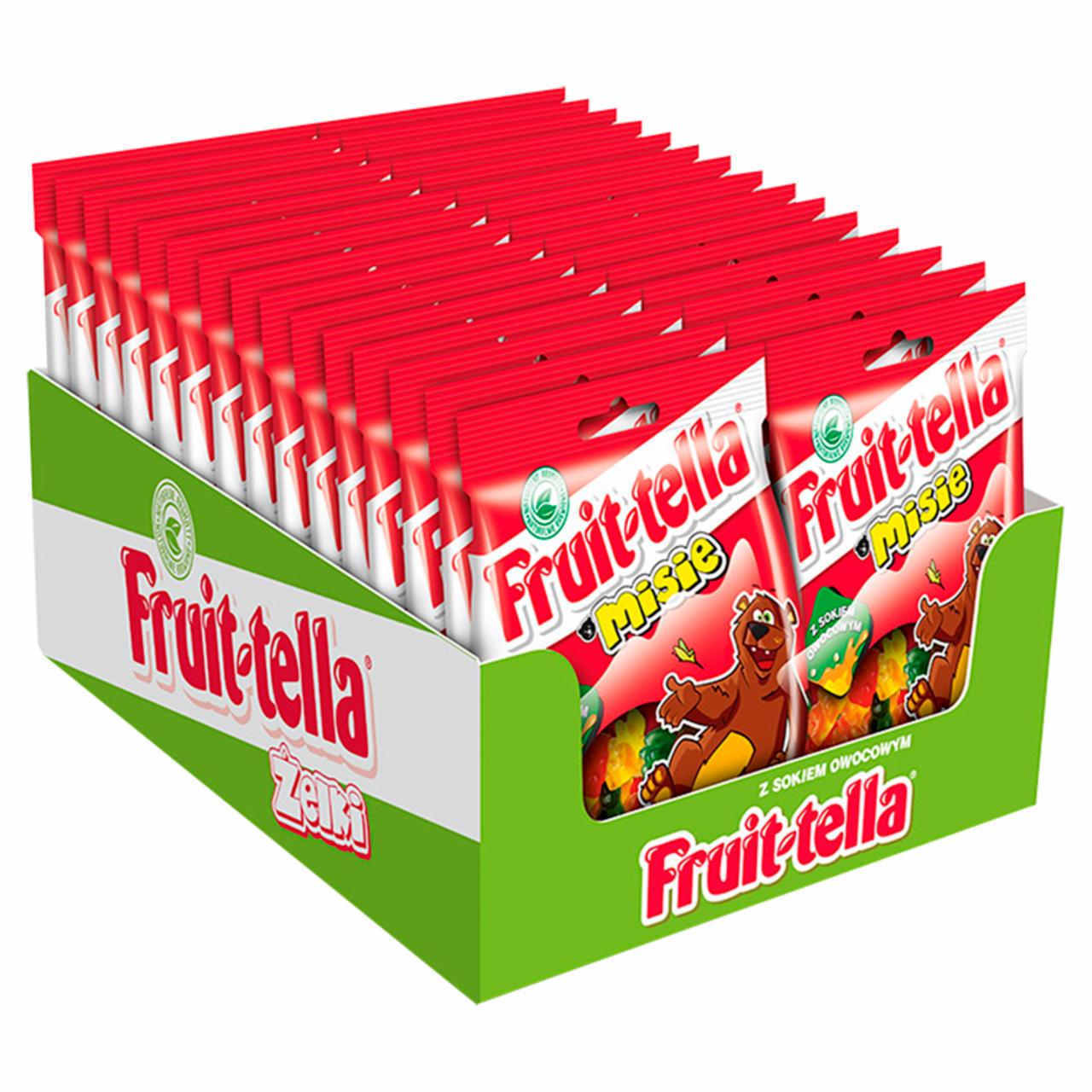 Zdjęcia - Fruittella Misie Żelki o smaku owocowym 30 x 90 g