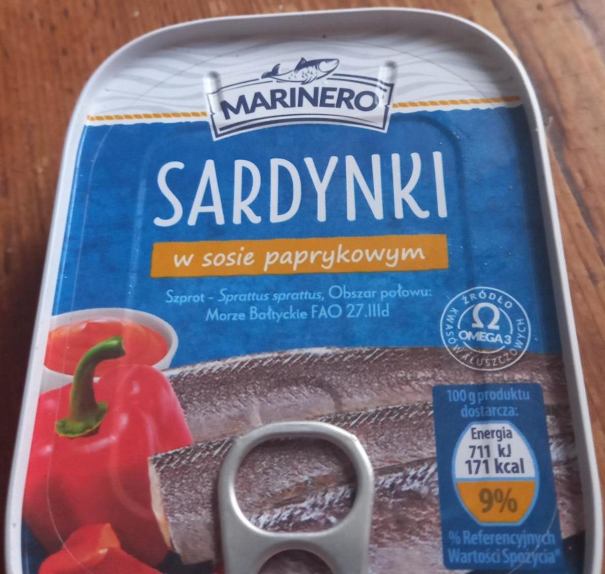 Zdjęcia - Sardynki w sosie paprykowym Marinero