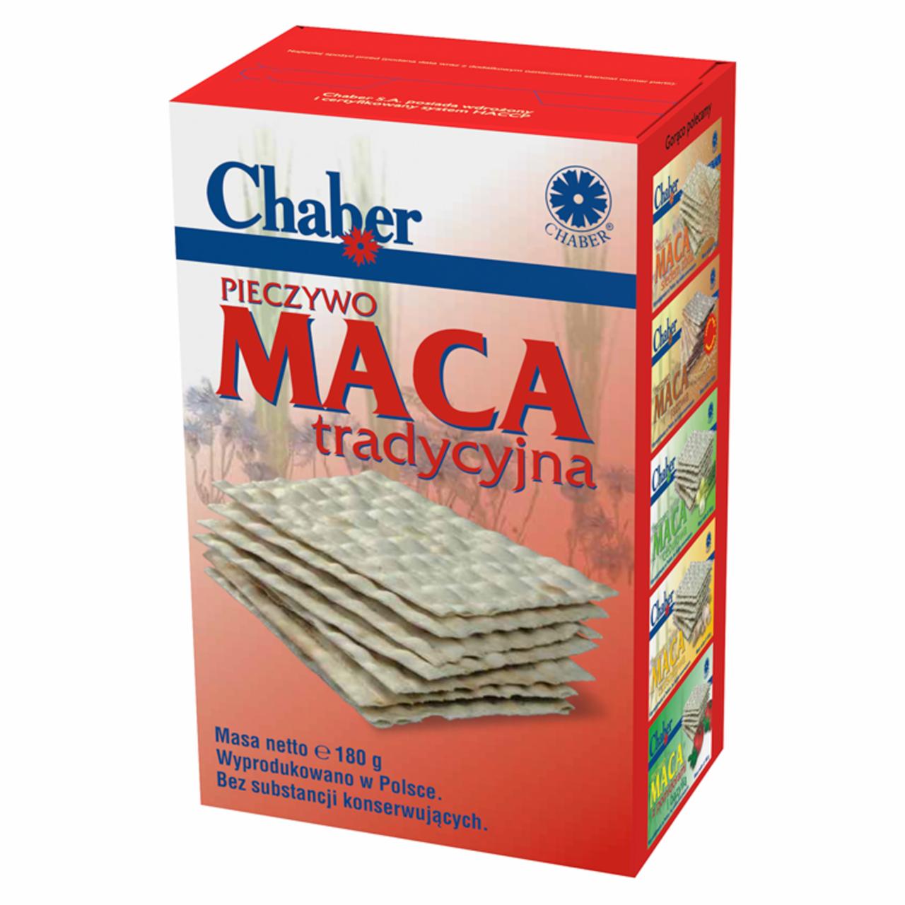 Zdjęcia - Chaber Pieczywo maca tradycyjna 180 g