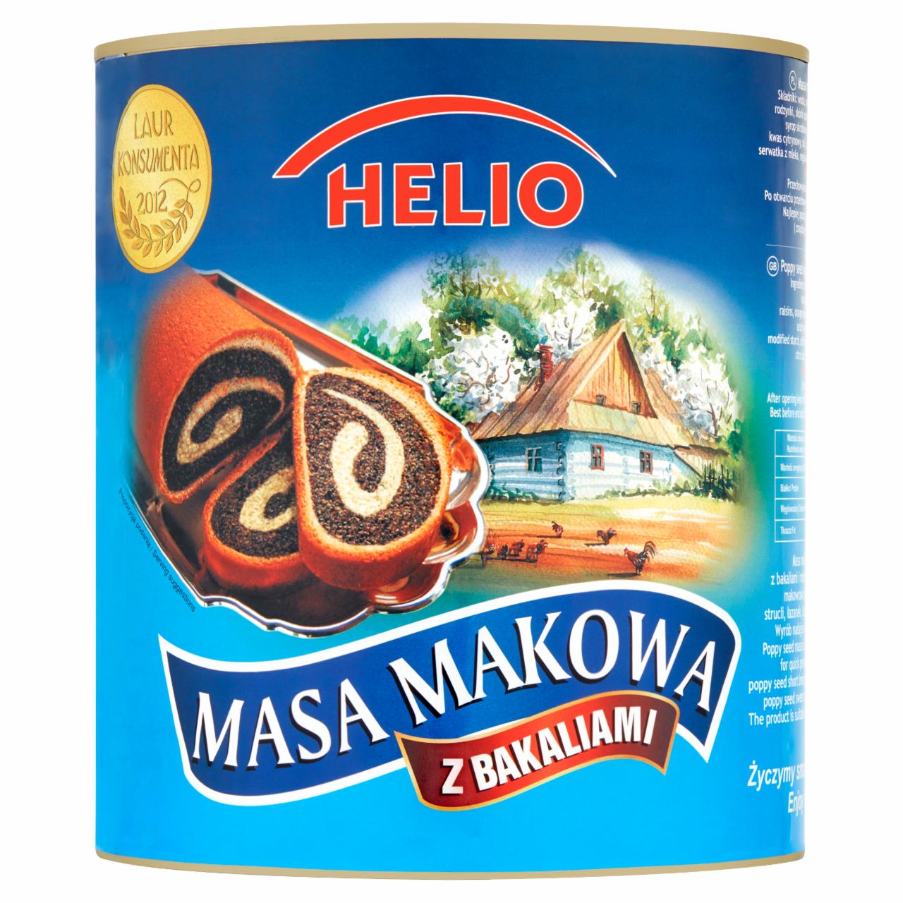 Zdjęcia - Helio Masa makowa z bakaliami 3,3 kg