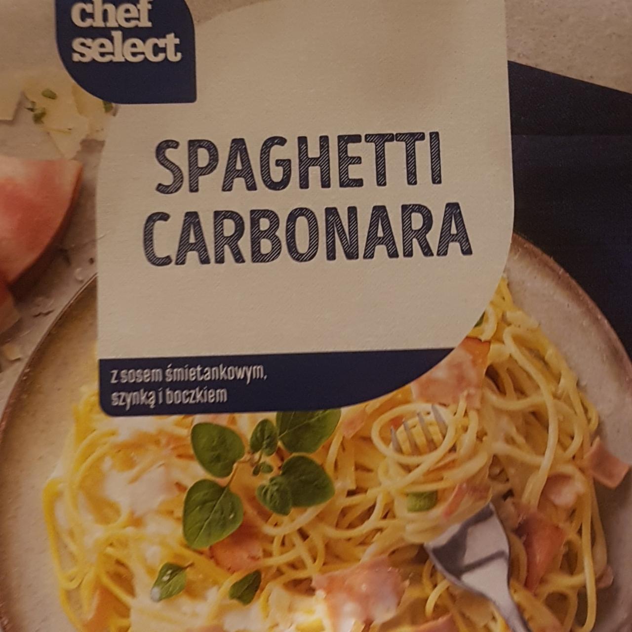 Zdjęcia - spaghetti carbonara chef select