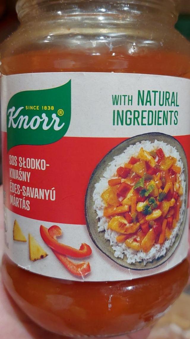 Zdjęcia - Sos słodko-kwaśny Knorr
