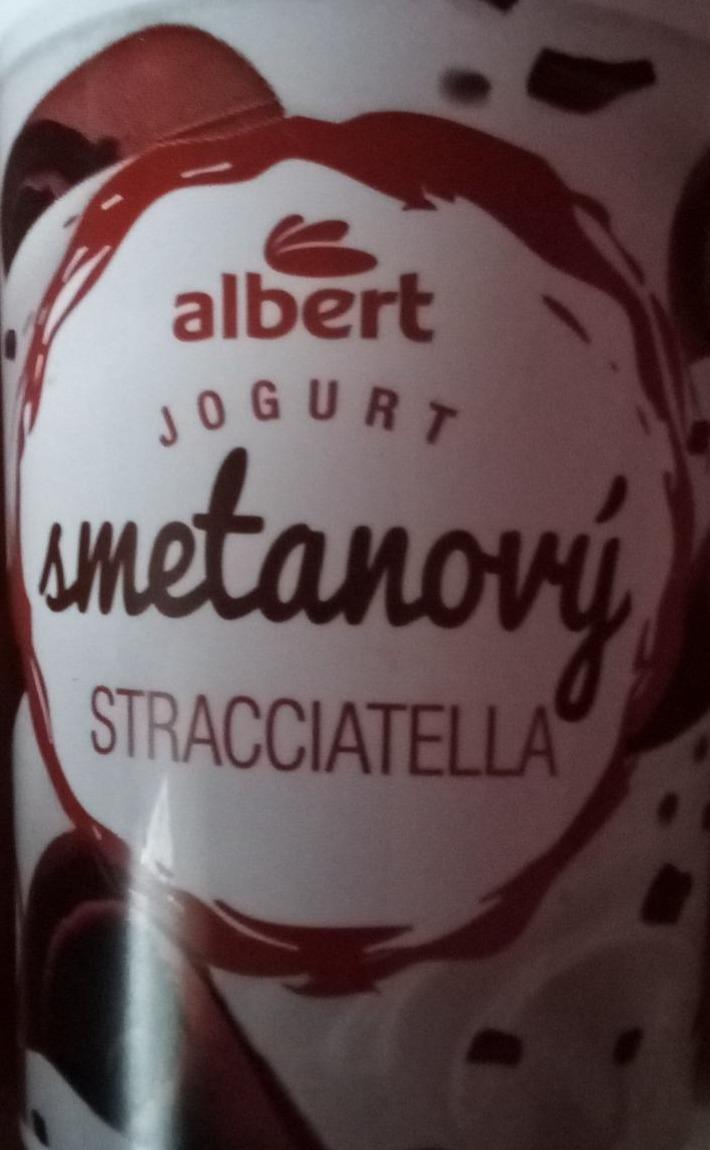 Zdjęcia - jogurt stracciatella Albert