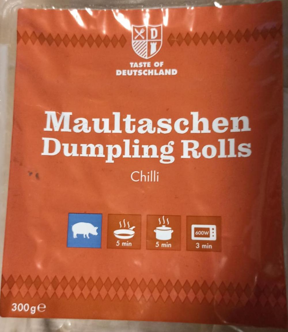 Zdjęcia - Roladki z ciasta makaronowego z mięsem wieprzowym i papryczką chilli Taste of Deutschland