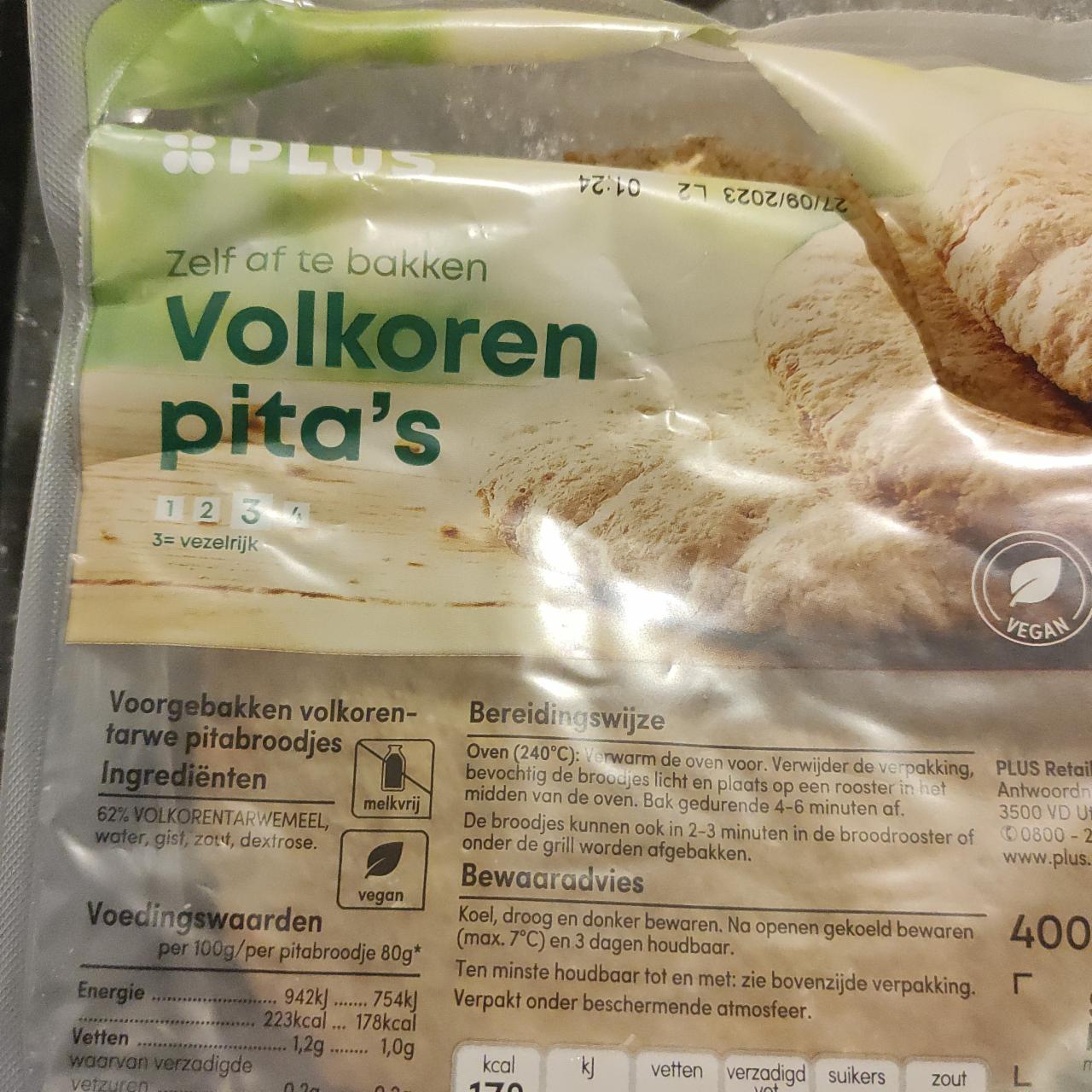 Zdjęcia - Volkoren pita's Plus