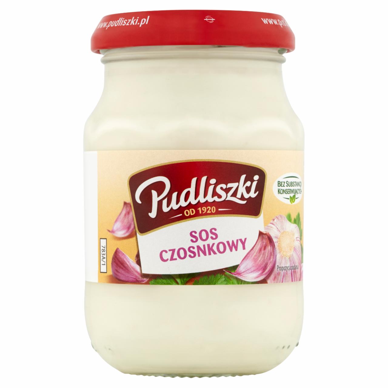 Zdjęcia - Pudliszki Sos czosnkowy 190 g