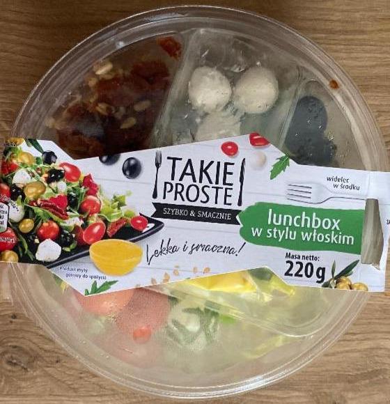 Zdjęcia - Lunchbox w stylu włoskim pomidorki koktajlowe mozzarella oliwki Takie proste