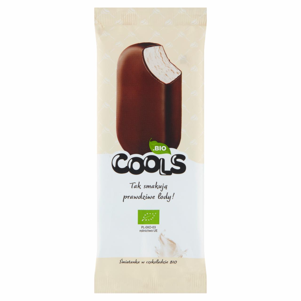 Zdjęcia - BIO Cools Lody śmietankowe w czekoladzie Bio 100 ml