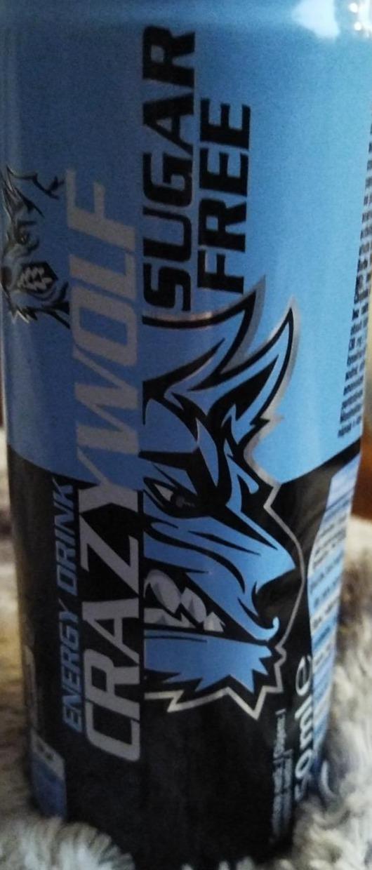 Zdjęcia - Energy drink suger free Crazy Wolf