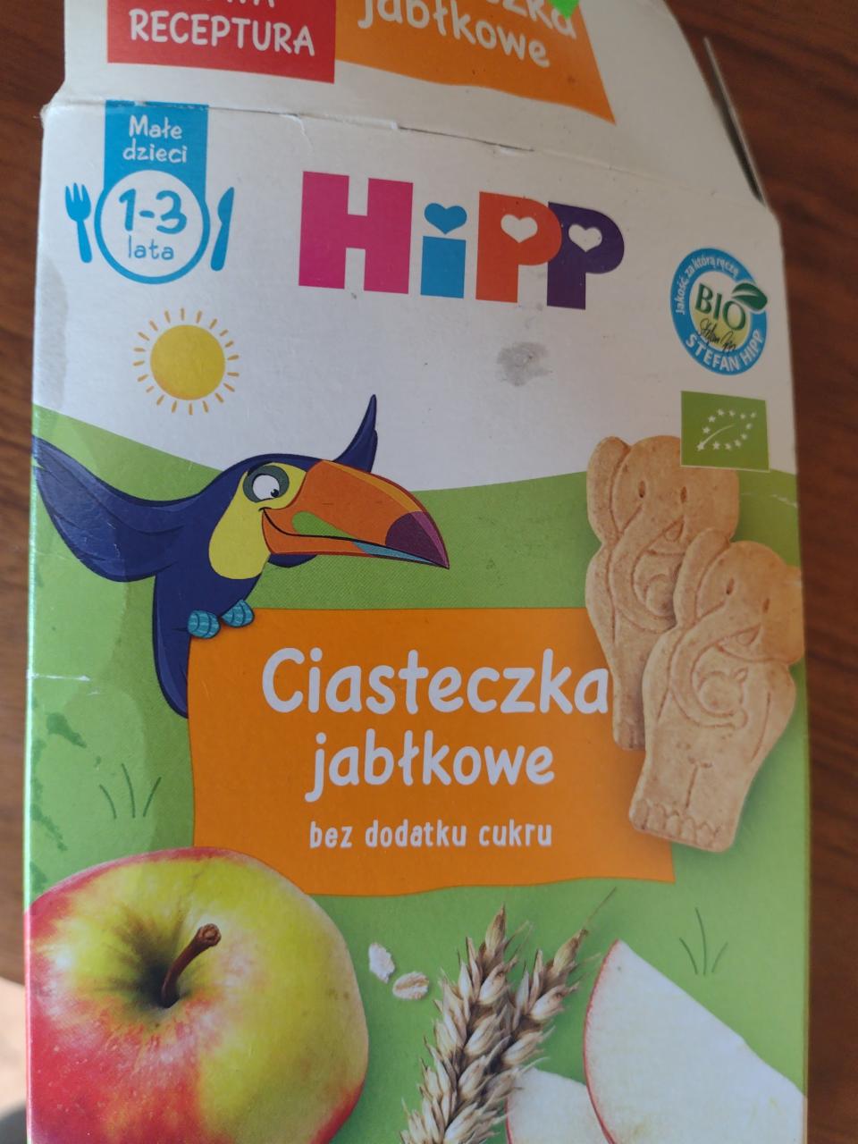 Zdjęcia - HiPP BIO Ciasteczka jabłkowe 1-3 lata 150 g