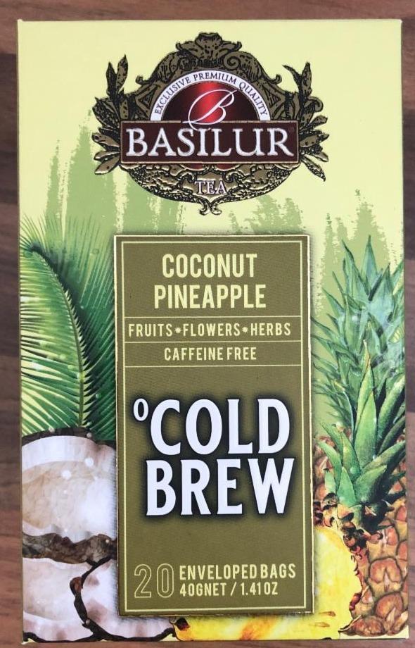 Zdjęcia - Cold Brew Coconut Pineapple Basilur tea