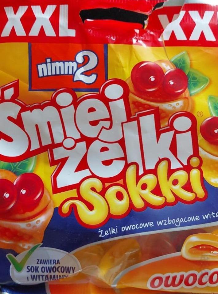 Zdjęcia - nimm2 Śmiejżelki Sokki Żelki owocowe wzbogacone witaminami 165 g