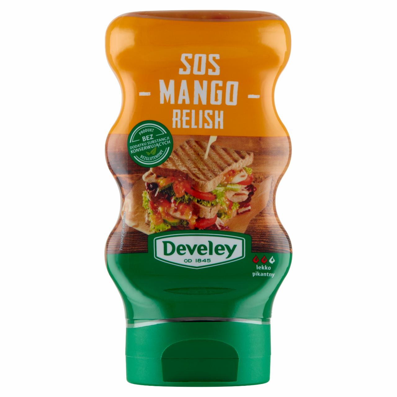 Zdjęcia - Develey Mango Relish Sos 270 g