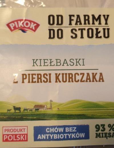 Zdjęcia - Kiełbaski z piersi kurczaka Pikok