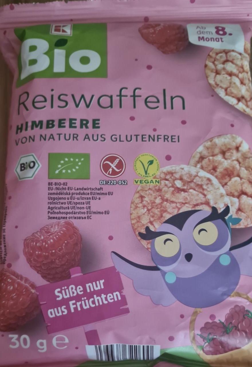 Zdjęcia - Reiswaffeln Himbeere Kaufland Bio