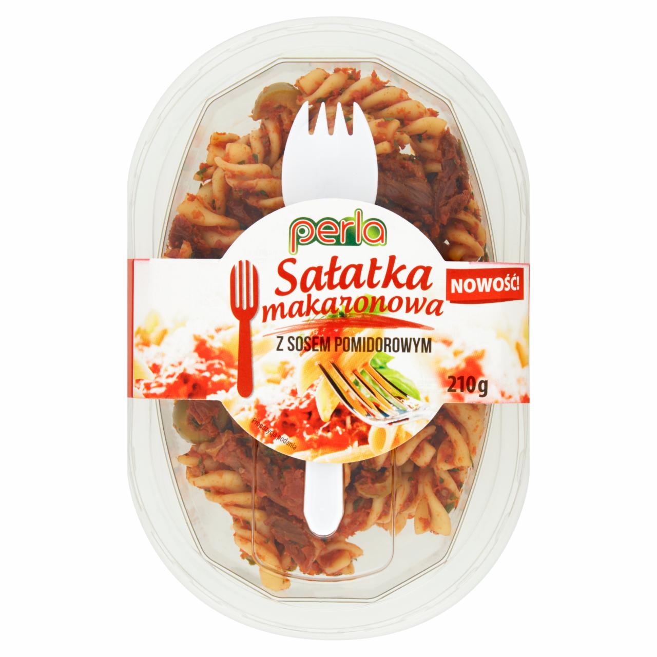 Zdjęcia - Perla Sałatka makaronowa z sosem pomidorowym 210 g