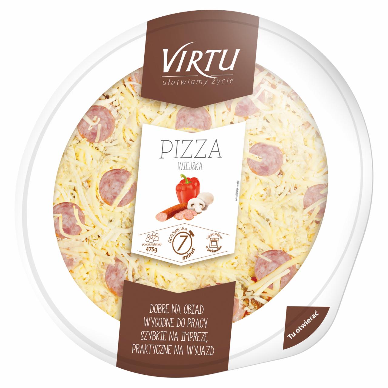 Zdjęcia - Virtu Pizza wiejska 475 g