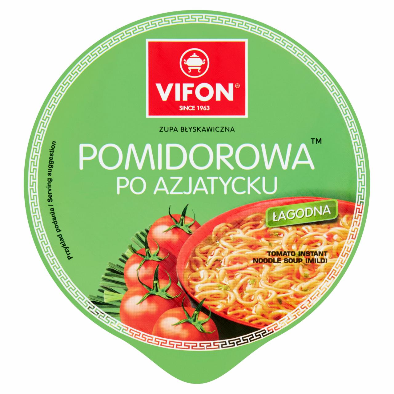 Zdjęcia - Zupa błyskawiczna pomidorowa po azjatycku Vifon