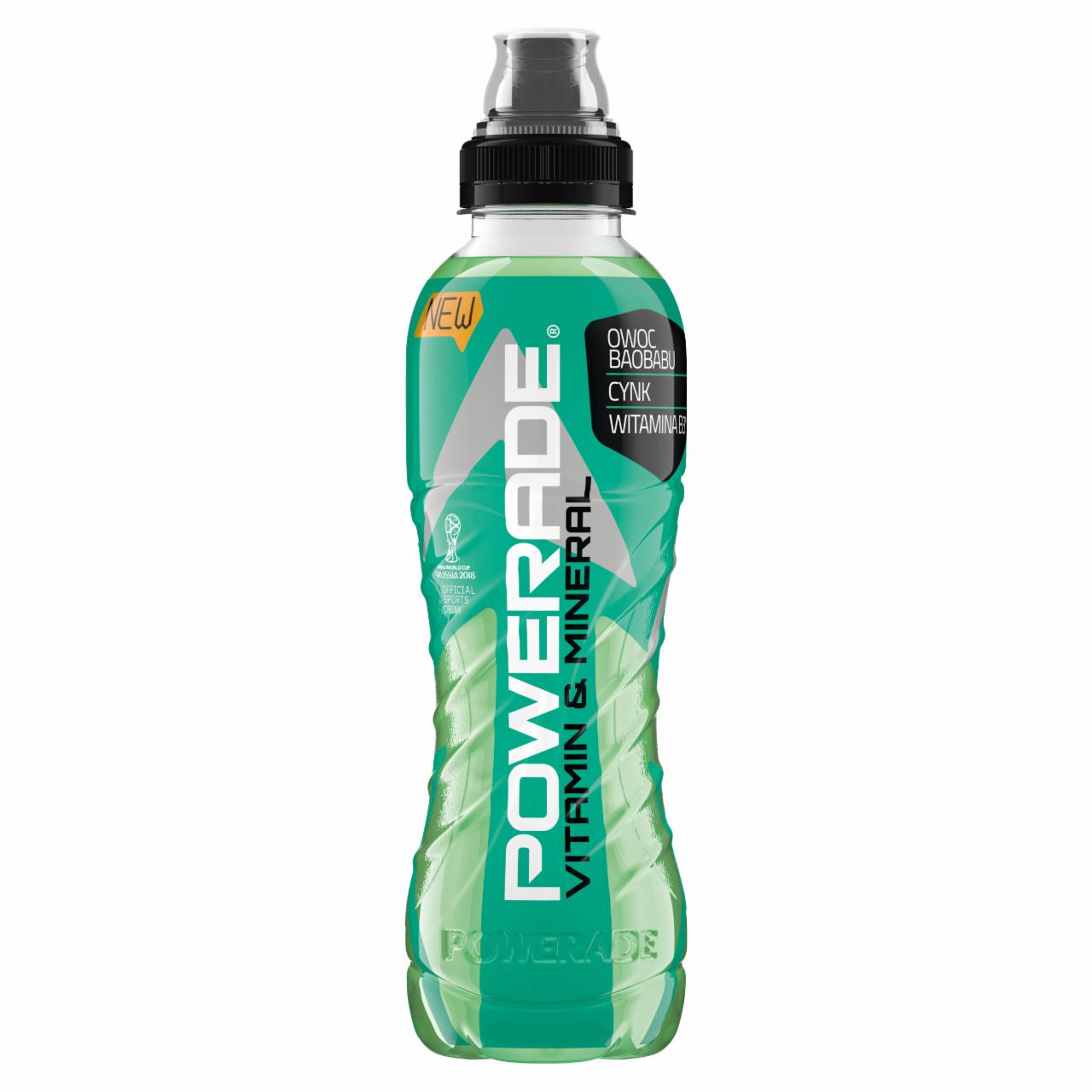 Zdjęcia - Powerade Vitamin & Mineral Napój niegazowany 500 ml