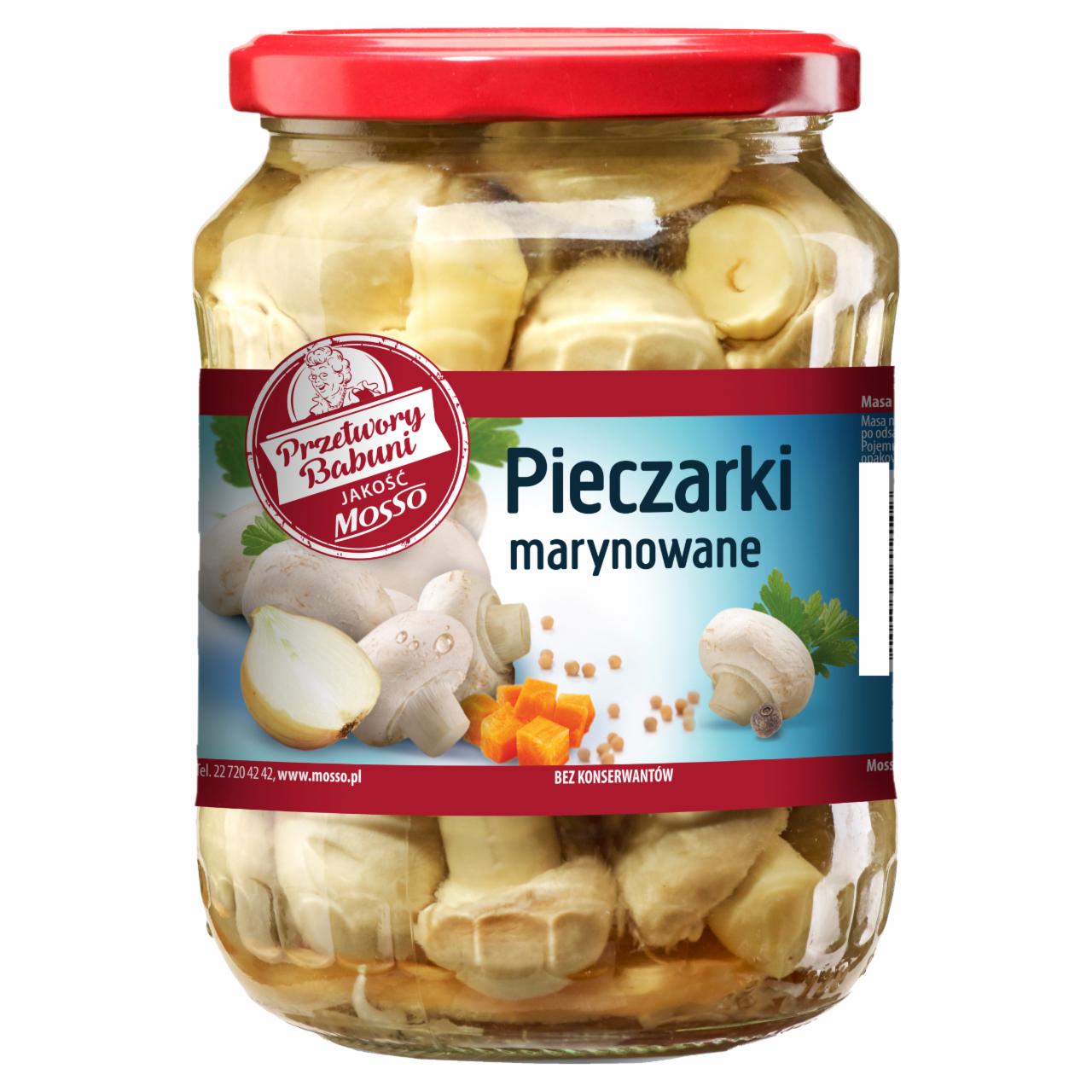 Zdjęcia - Mosso Pieczarki marynowane 680 g