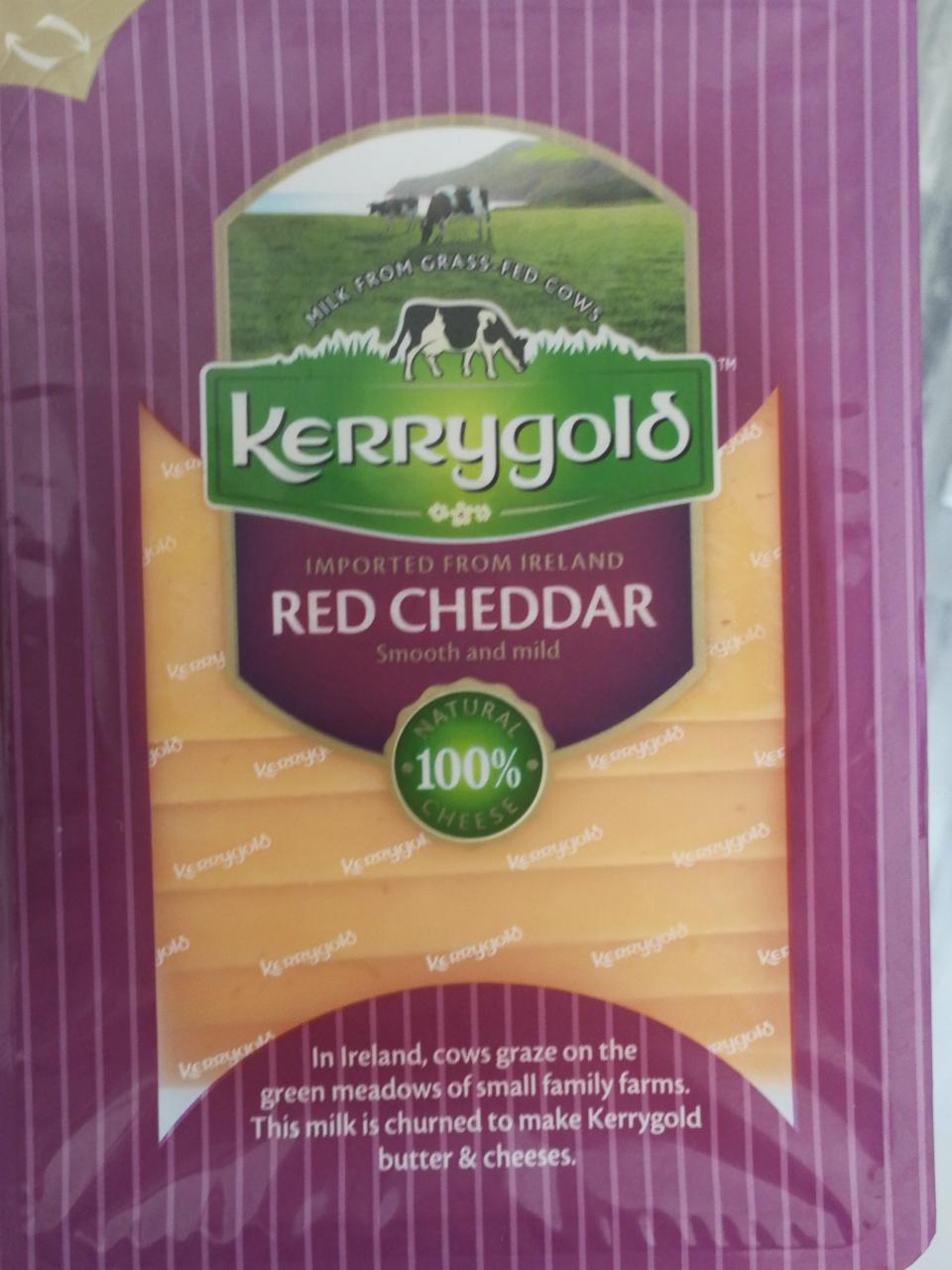 Zdjęcia - Kerrygold Ser irlandzki Red Cheddar w plastrach 150 g