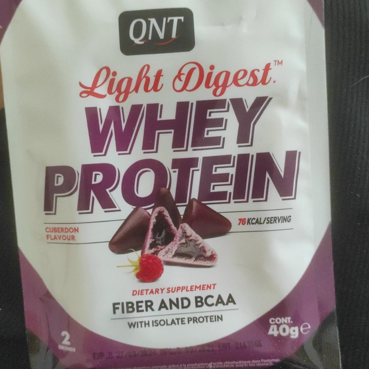 Zdjęcia - Light Digest Whey Protein Cuberdon flavour QNT