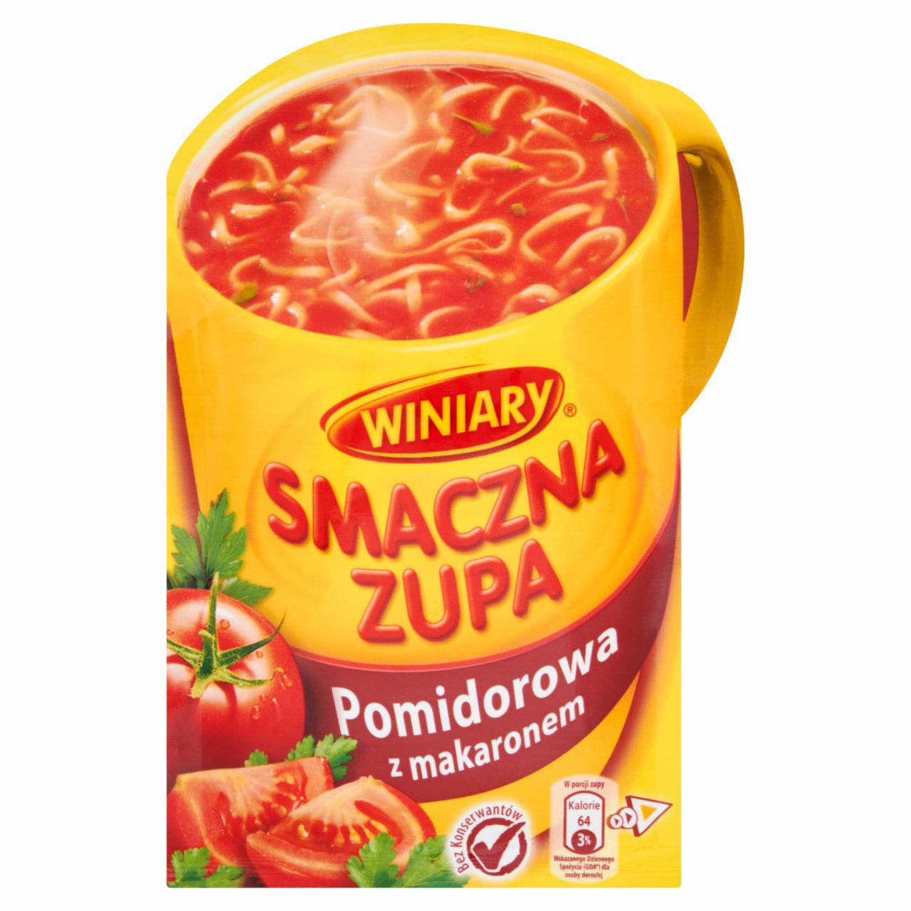 Zdjęcia - Winiary Smaczna Zupa Pomidorowa z makaronem 18 g