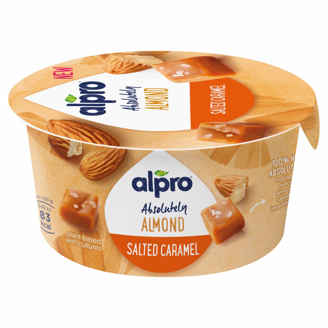Zdjęcia - Alpro Produkt migdałowy słony karmel 120 g