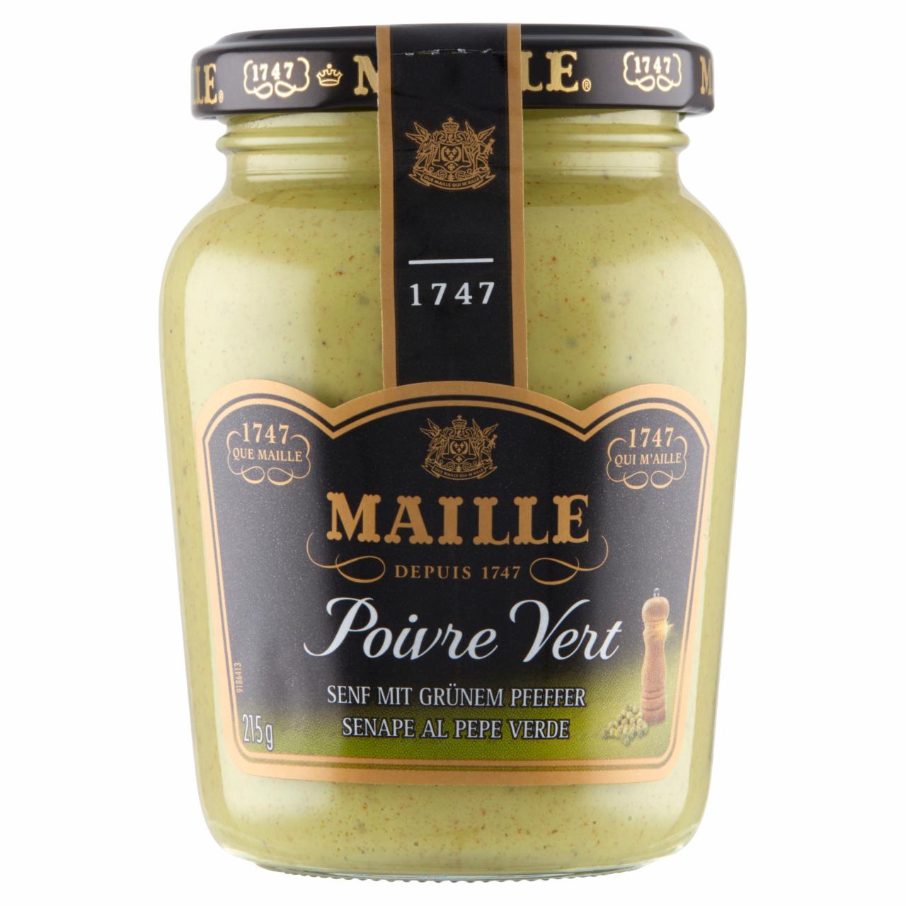 Zdjęcia - Maille Musztarda z zielonym pieprzem 215 g