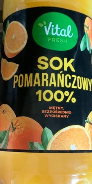 Zdjęcia - Sok pomarańczowy 100% Vital fresh