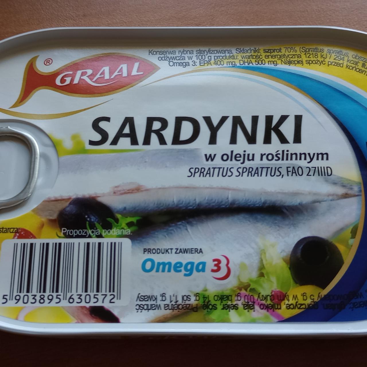 Zdjęcia - MK Sardynki w oleju roślinnym 125 g