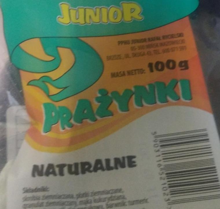 Zdjęcia - Junior Prażynki naturalne