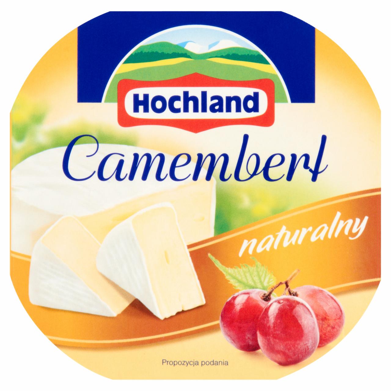 Zdjęcia - Hochland Camembert naturalny Ser 120 g