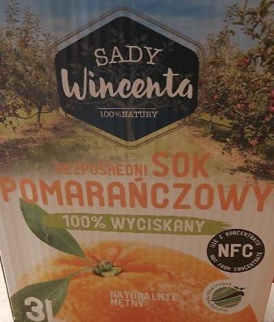 Zdjęcia - Sok pomarańczowy 100% sady wincenta