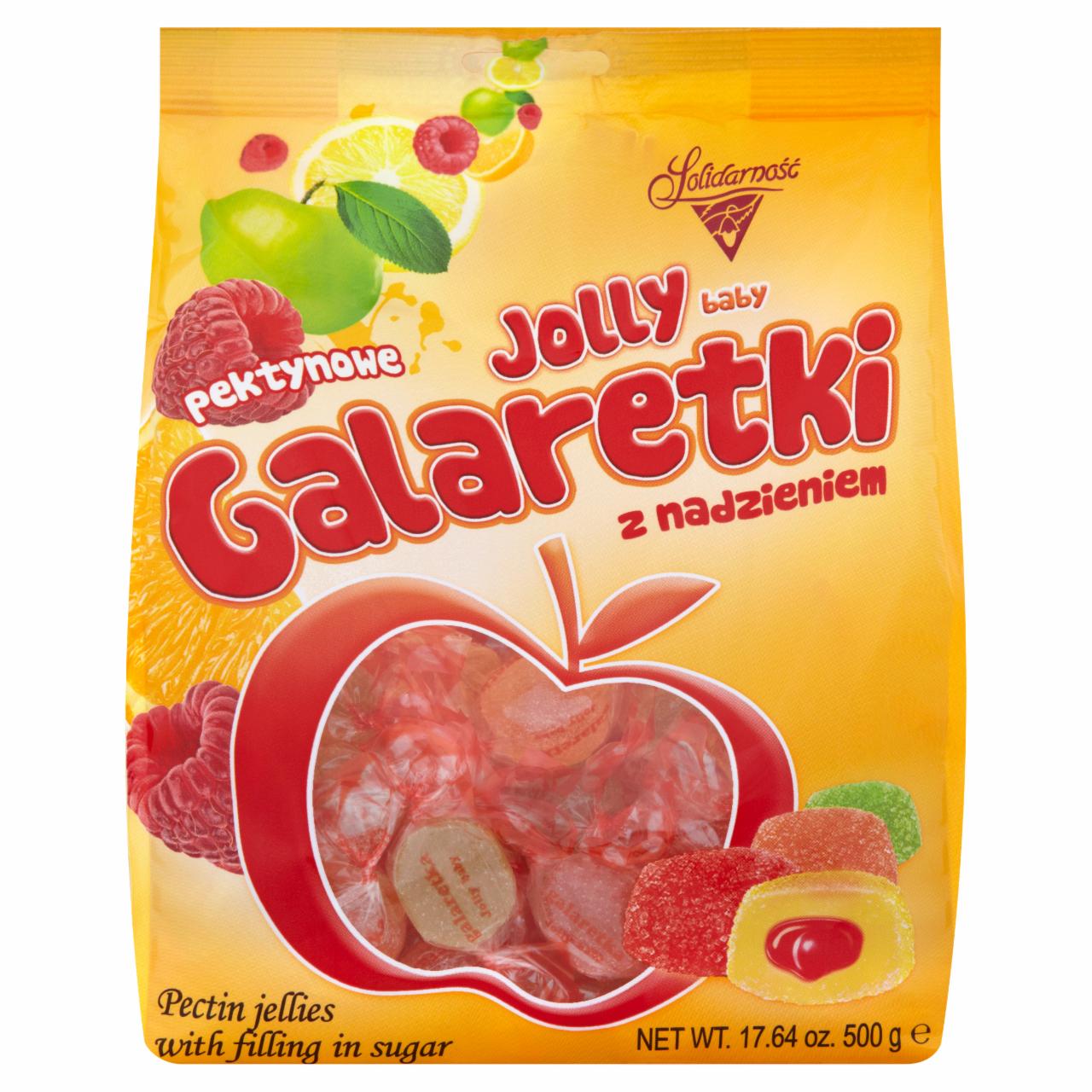 Zdjęcia - Solidarność Jolly baby Galaretki pektynowe z nadzieniem 500 g