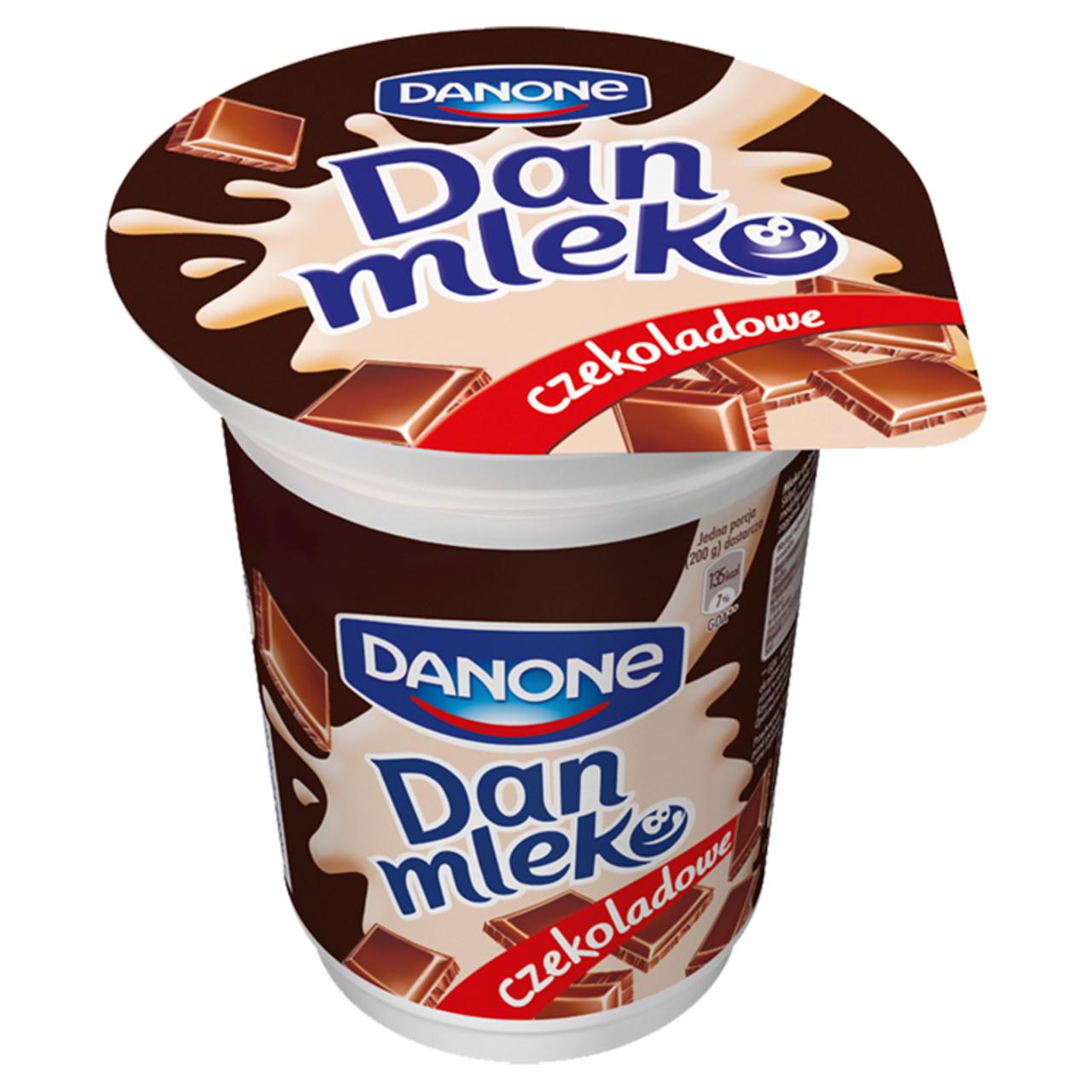 Zdjęcia - Danone Dan Mleko czekoladowe 320 g
