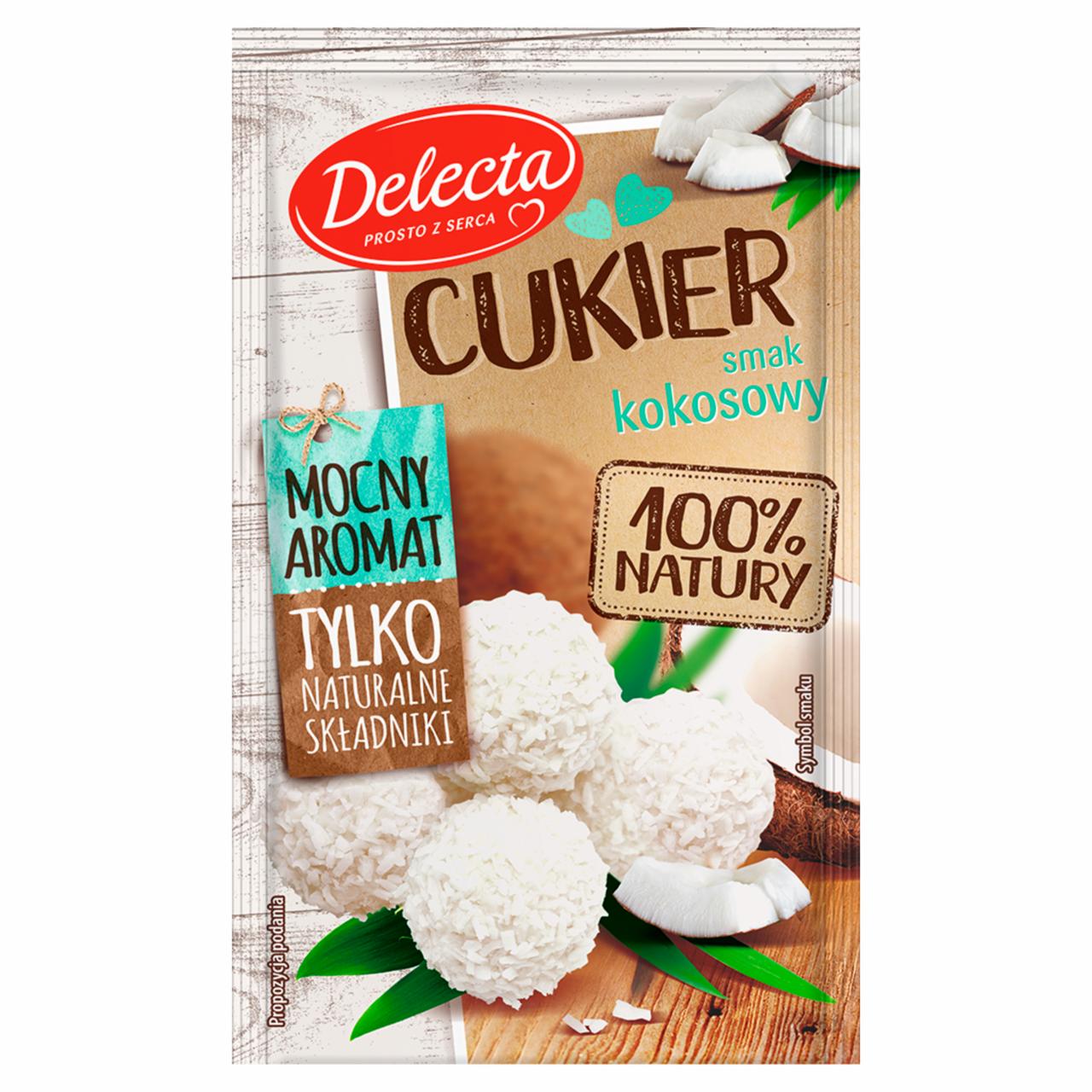 Zdjęcia - Delecta Cukier smak kokosowy premium 15 g