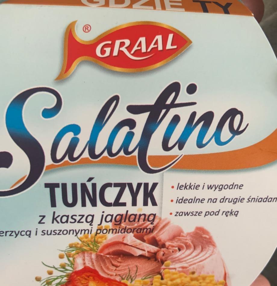 Zdjęcia - GRAAL Salatino Tuńczyk z kaszą jaglaną ciecierzycą i suszonymi pomidorami 160 g