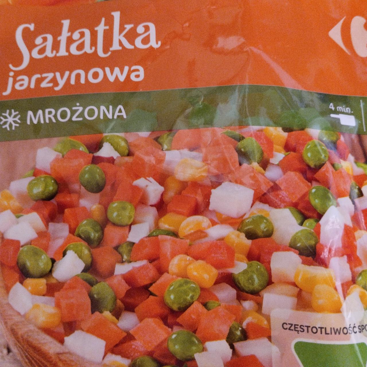 Zdjęcia - Sałatka jarzynowa mrożona Carrefour