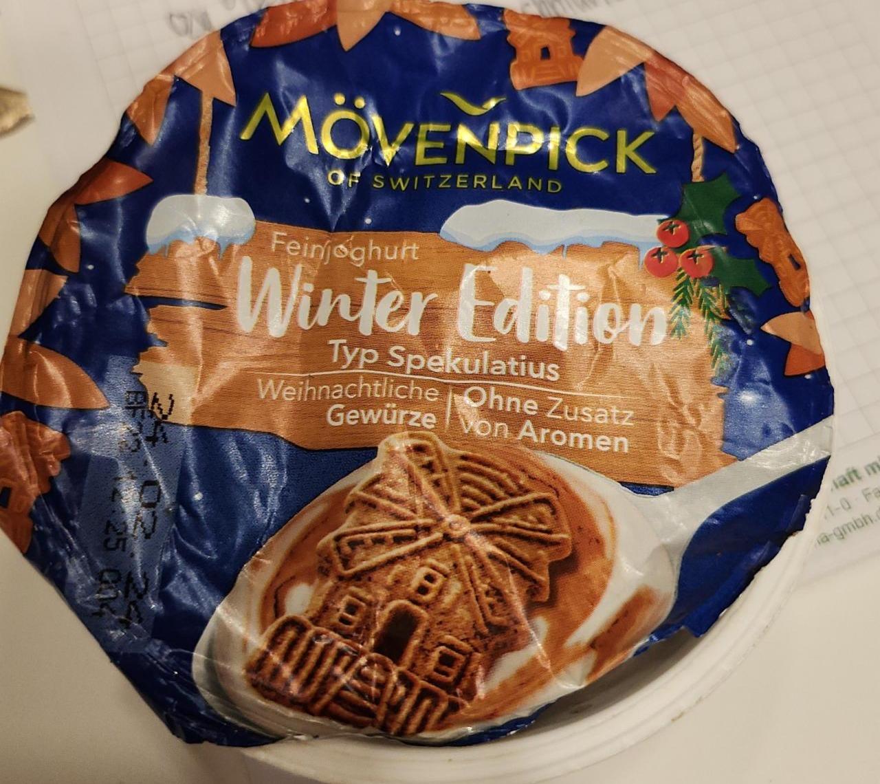 Zdjęcia - Jogurt edycja zimowa o smaku ciastek świątecznych MÖVENPICK of switzerland