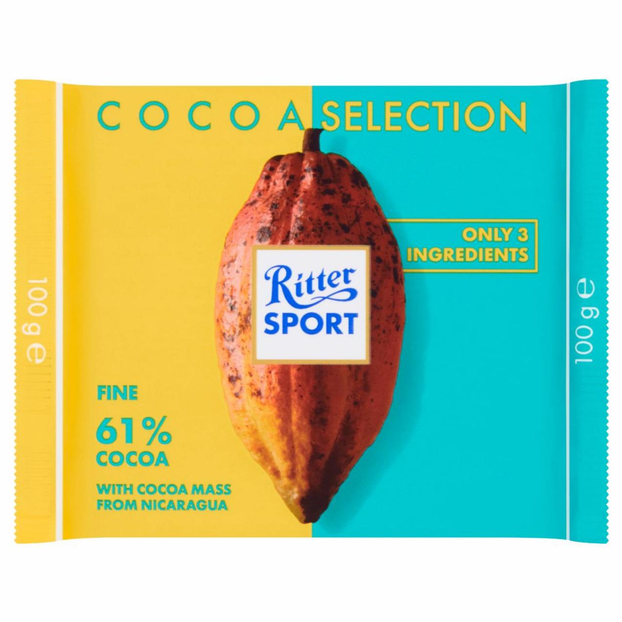 Zdjęcia - Fine 61% Cocoa Czekolada gorzka Ritter Sport